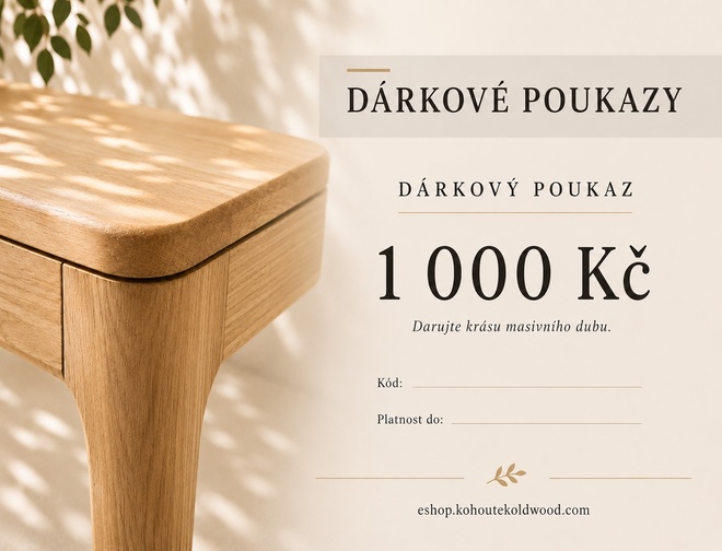 Banner - Dárkové poukazy