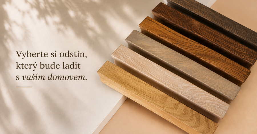 Banner - Vzorník odstínů olejových úprav