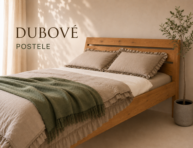 Banner - Dubové postele