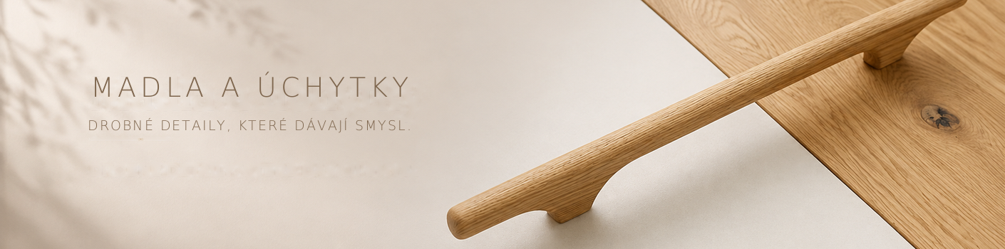 Banner - Dubové úchytky a dubová madla