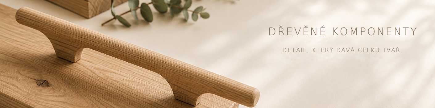 Banner - Dřevěné komponenty