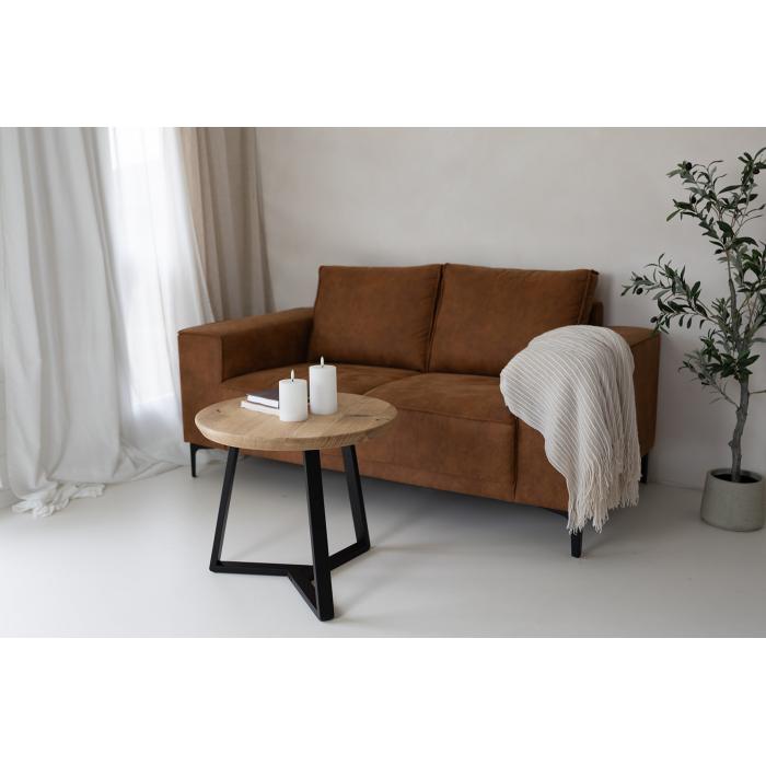 Konferenční dubový stůl s kovovou podnoží RONJA