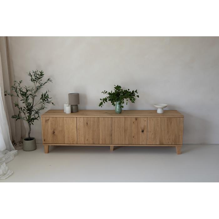 Dubová komoda pod TV MOLIENDA