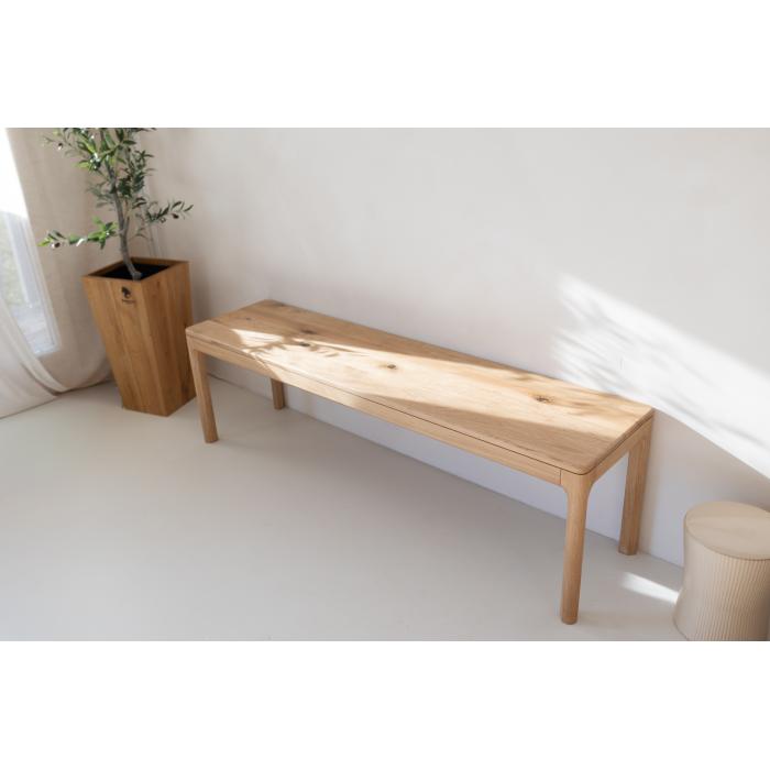 Dubová lavice RELIEVE 100