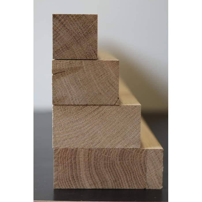 Dubový hranol 50*50 mm, délka 150 cm